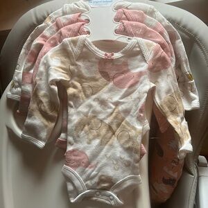 PREMIE PINK 4PC ONESIES